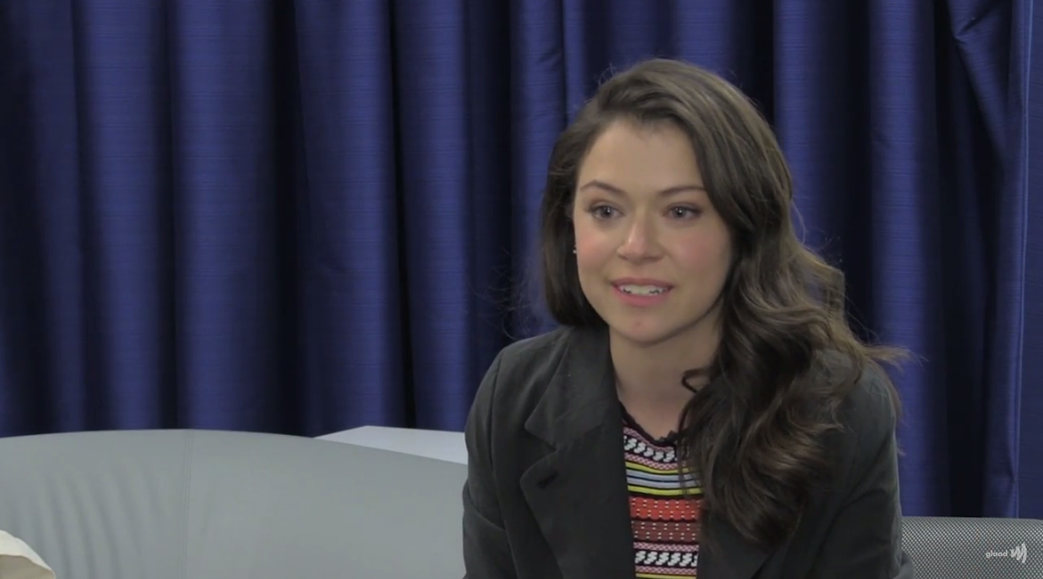 Tatiana Maslany Representing The LGBT Community