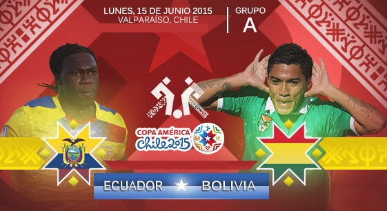 HALF TIME GAME STATISTIC: Ecuador vs Bolivia – Copa America 2015