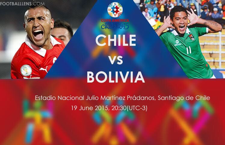 LIVE COMMENTARY: Chile vs Bolivia – Copa America 2015
