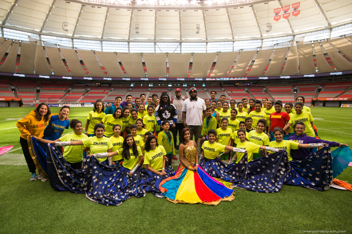 Bollywood Time At BC Lions Half Time