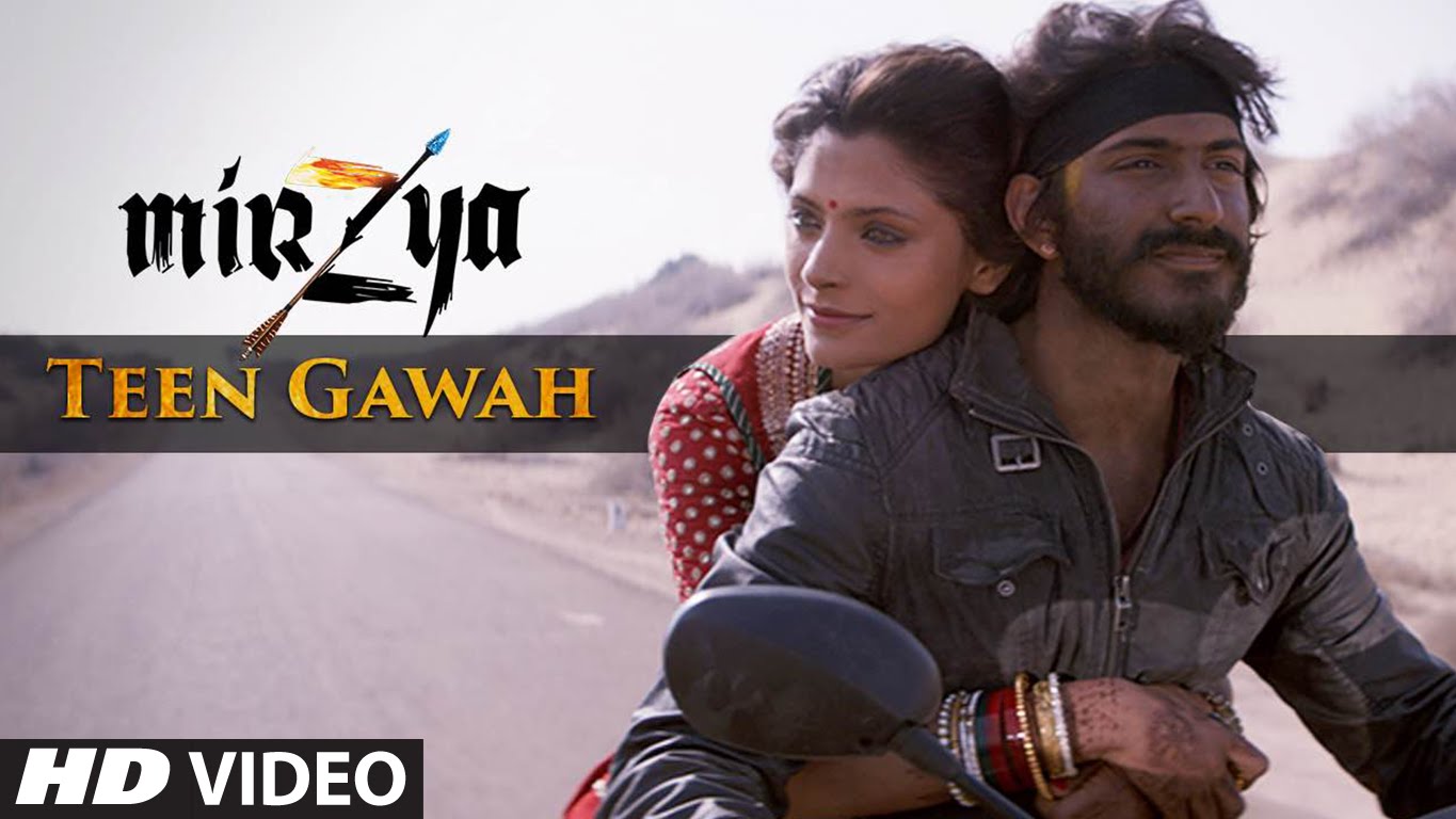 Mirzya’s Teen Gawah Hain Ishq Ke song out now