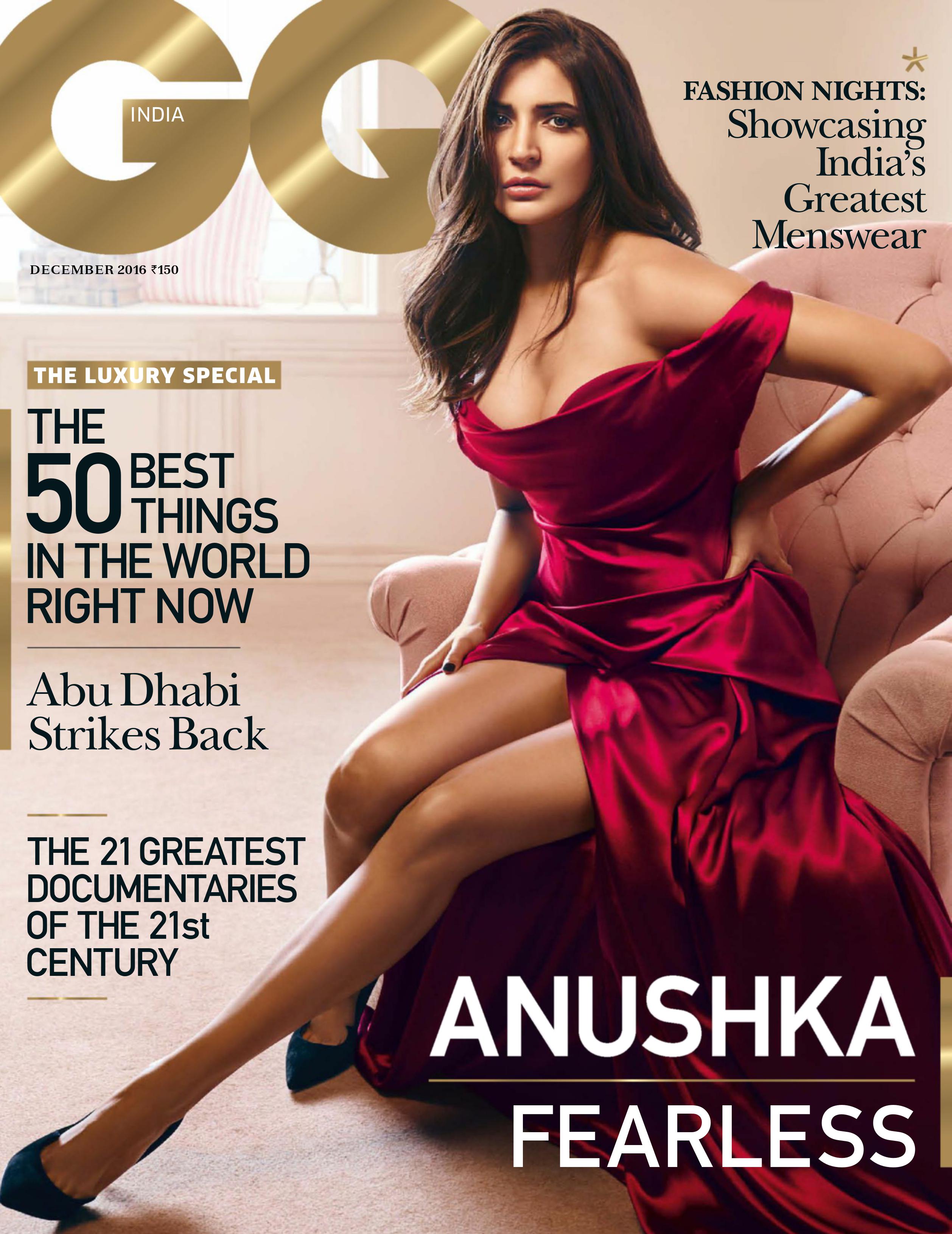 Anushka Sharma on GQ India December 2016 Issue