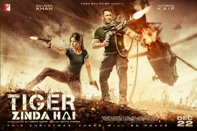 Armed & dangerous, Salman Khan & Katrina Kaif on Tiger Zinda Hai’s new poster