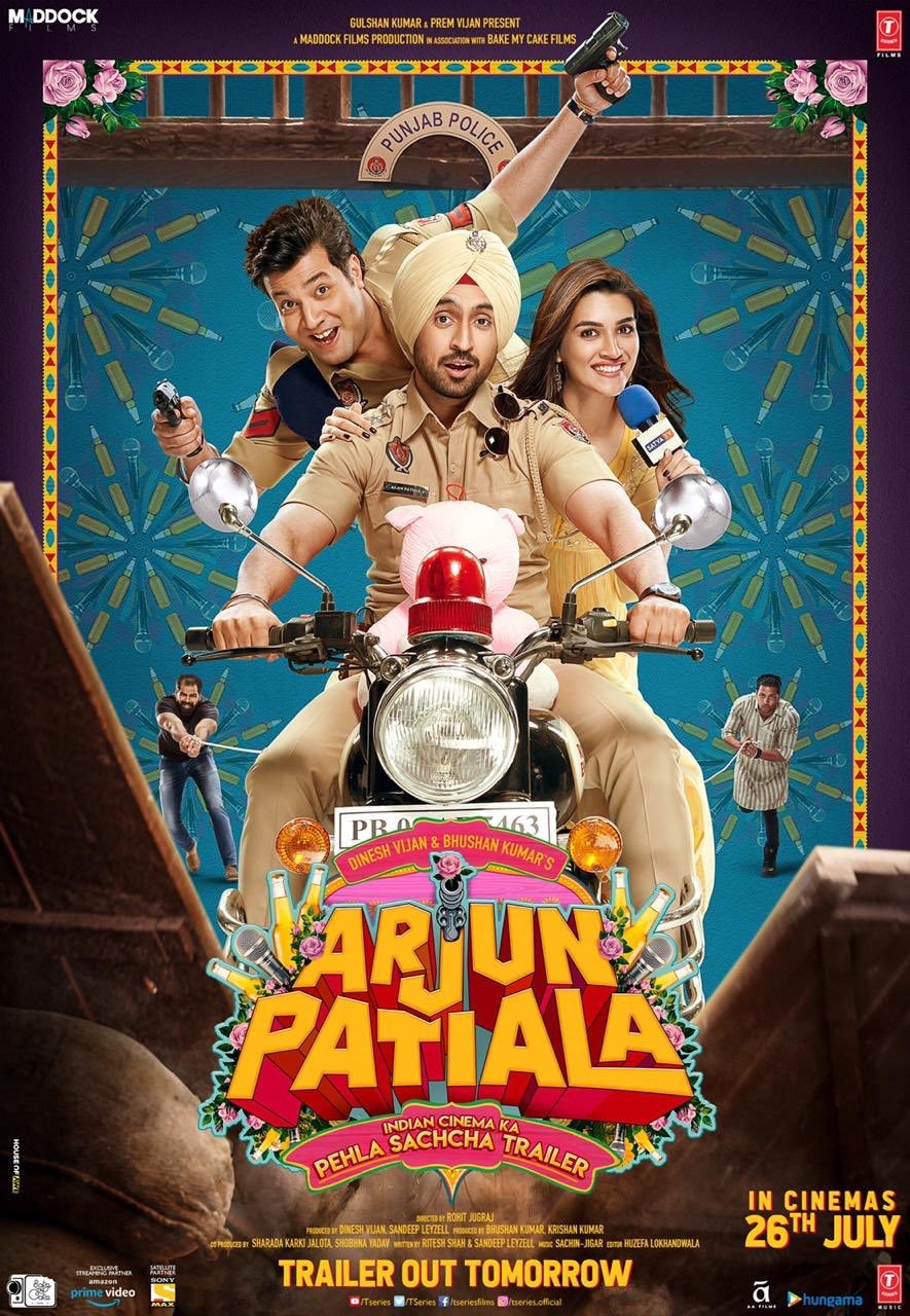 Presenting Kriti Sanon & Diljit Dosanjh upcoming comedy Arjun Patiala