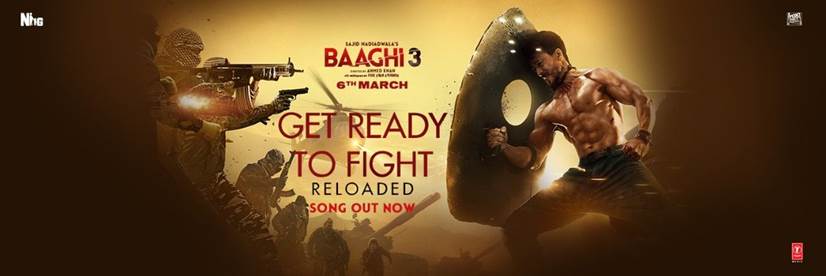 BAAGHI 3 THEME TRACK: ‘GET READY TO FIGHT – RELOADED’ OUT NOW