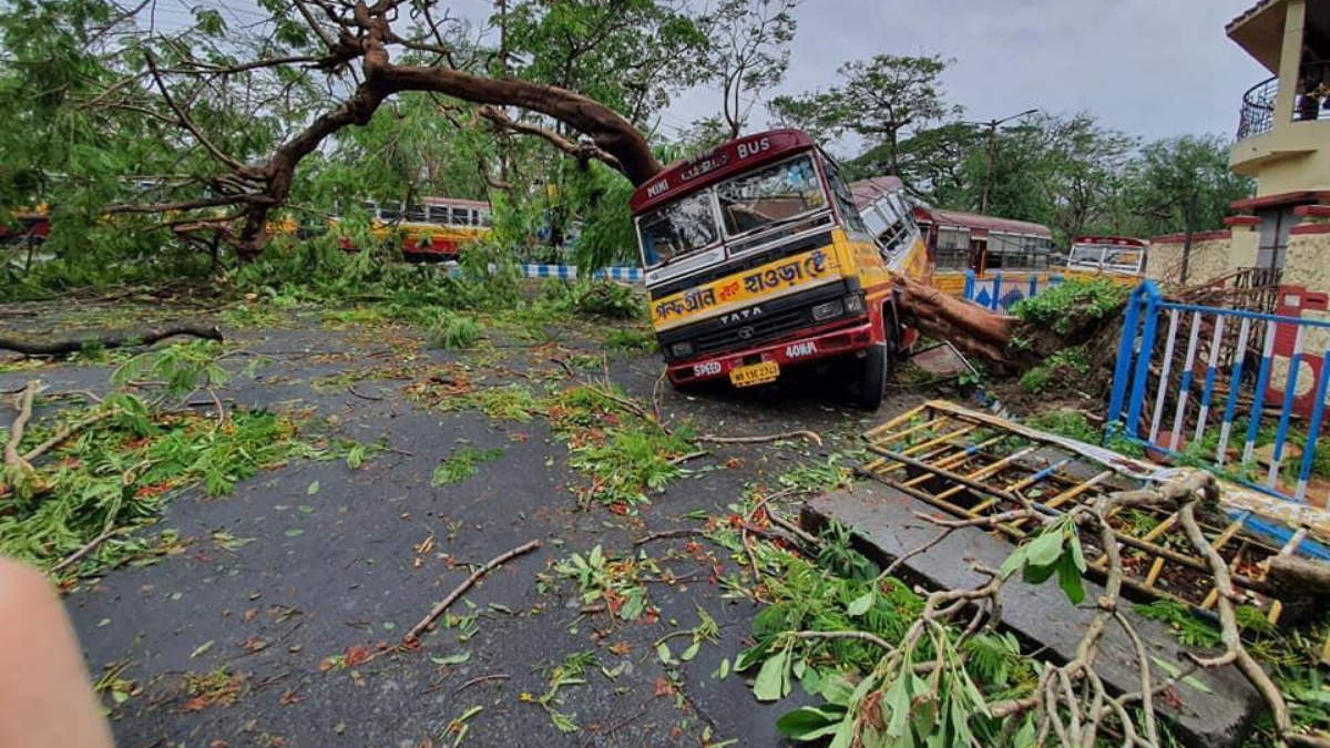 In photos and videos: The ruins of Kolkata, after-effects of Cyclone Amphan