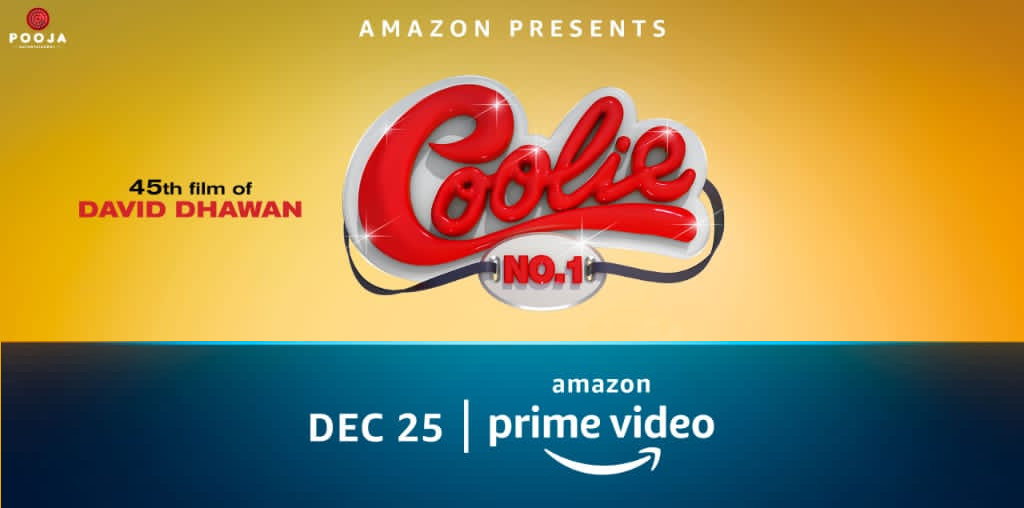 Trailer Announcement For COOLIE NO. 1 With Quirky Film Poster
