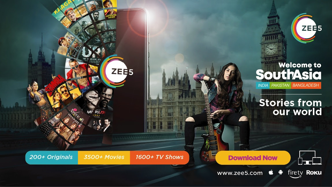 ZEE5 GLOBAL Celebrates SOUTH ASIA in its new global campaign; invites you to experience STORIES FROM OUR WORLD