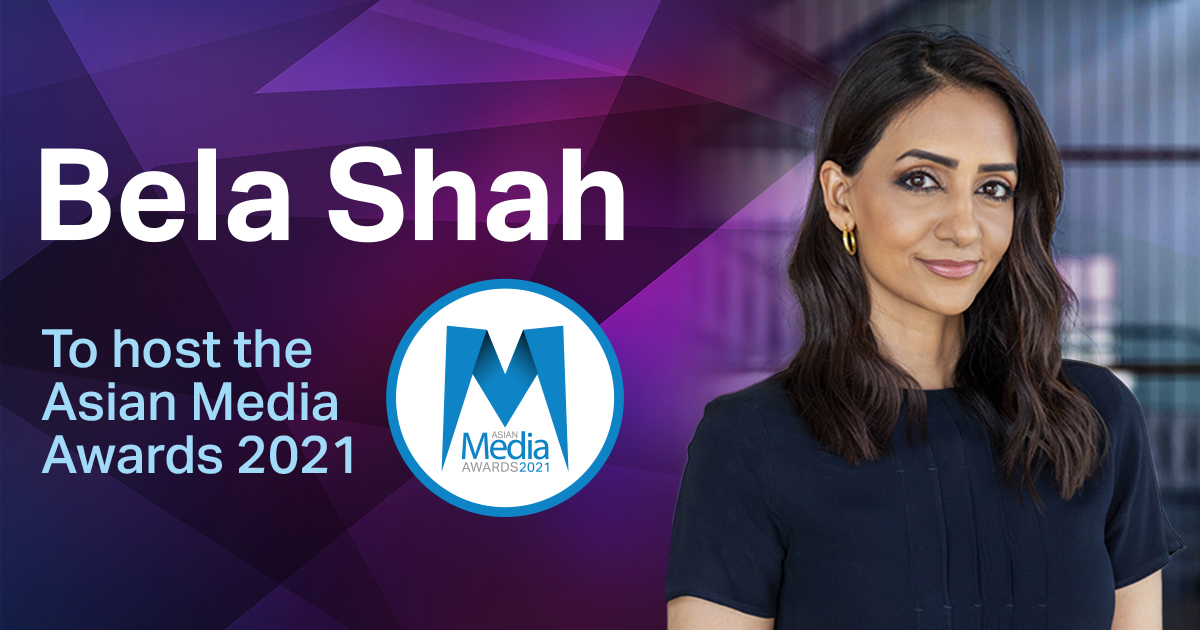 Bela Shah To Host The 2021 Asian Media Awards (AMA)
