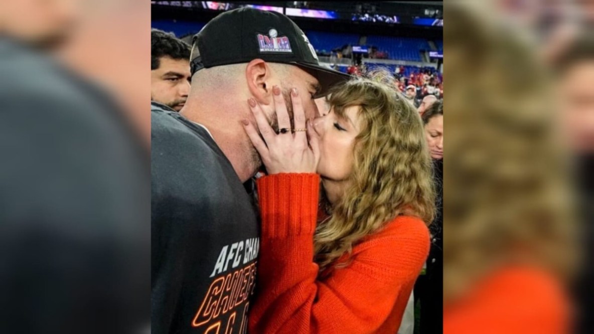 Taylor Swift’s kiss with Travis Kelce has a Hollywood throwback