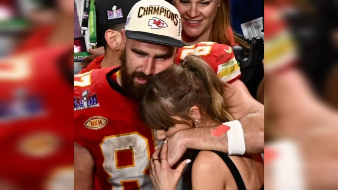 Super Bowl LVIII: Taylor Swift kisses Travis Kelce in fairy-tale ending