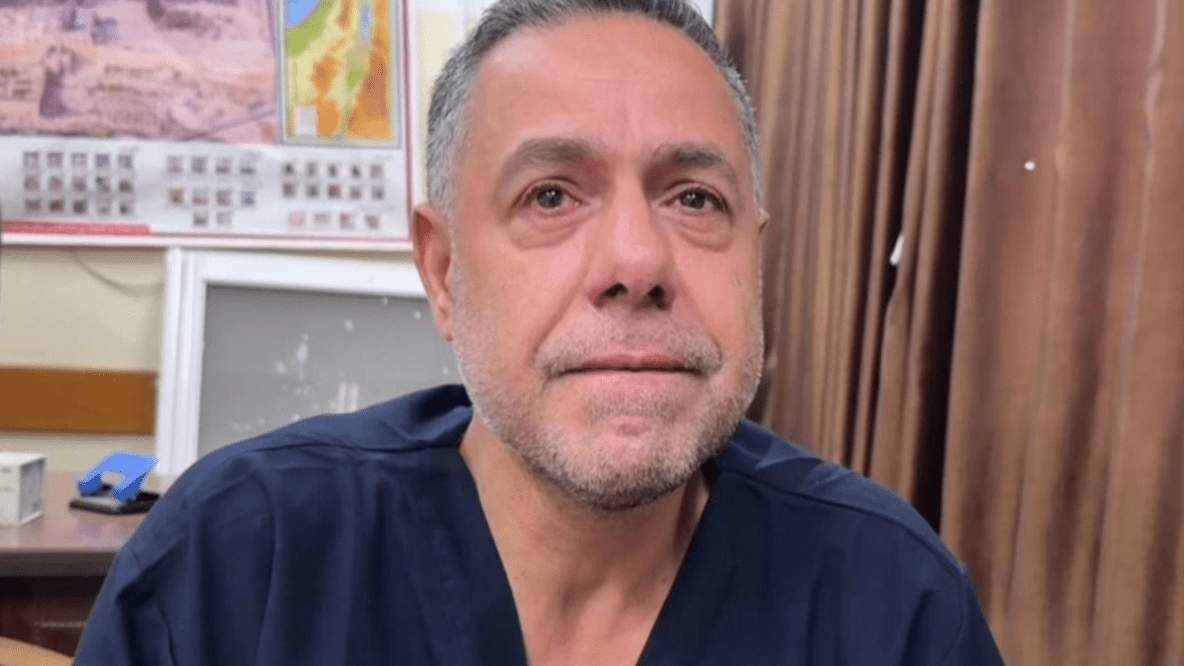 Israel confirms detention of Gaza hospital director Dr. Hussam Abu Safiya