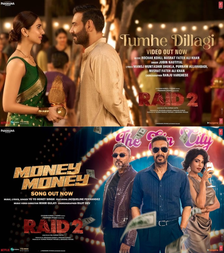 Latest from Raid 2: ‘Tumhe Dillagi’ and ‘Money, Money’ are here