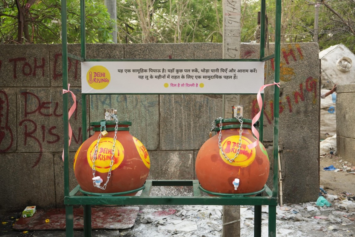 Delhi’s communities step up as April heatwave breaks records, but long-term climate action still elusive