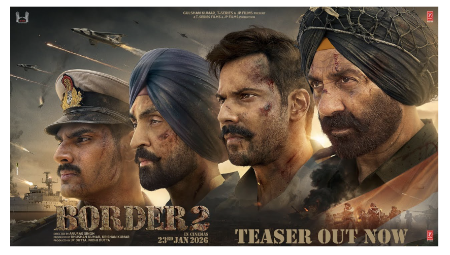 A New Chapter of Valor Begins with the Teaser Launch of Border 2