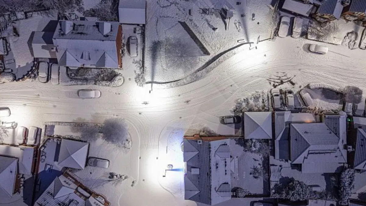 Snow and ice warnings issued across UK as storm Goretti brings further disruption